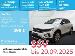 Pure white Gebraucht 2024 VW T-Roc Style SUV | 28.491 € (Guter Preis)