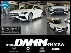 Polarweiß Gebraucht 2024 Mercedes CLA250e Shooting Brake AMG Line Premium Plus Kombi | 41.870 € (Teuer)