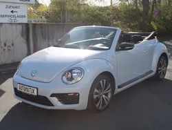 White silver metallic Gebraucht 2017 VW Beetle Cabrio | 23.800 € (Teuer)