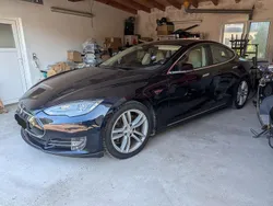 Blau Gebraucht 2015 Tesla Model S Limousine | 20.999 € (Fairer Preis)