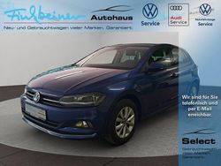 Reef blue (blau), metallic Gebraucht 2021 VW Polo Highline Kleinwagen | 15.790 € (Fairer Preis)