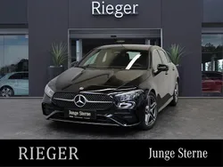 Schwarz Gebraucht 2024 Mercedes A200 AMG Limousine | 33.399 € (Fairer Preis)