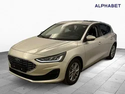 Moondust silber Gebraucht 2023 Ford Focus Titanium Limousine | 18.890 € (Superpreis)