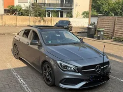 Grau Gebraucht 2019 Mercedes CLA200 AMG Kombi | 17.999 € (Teuer)