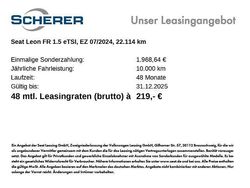 Schwarz (metallic) Gebraucht 2024 Seat Leon FR Limousine | 25.980 € (Fairer Preis)