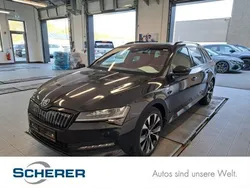 Schwarz magic perleffekt Gebraucht 2021 Skoda Superb SportLine Kombi | 22.800 € (Guter Preis)