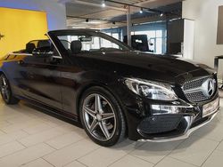 Schwarz Gebraucht 2017 Mercedes C180 AMG line Cabrio | 22.890 € (Guter Preis)