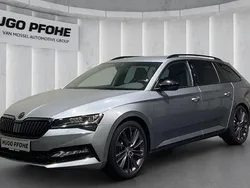 Business grau (grau metallic) Gebraucht 2020 Skoda Superb SportLine Kombi | 28.850 € (Guter Preis)