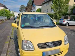 Gelb Gebraucht 2003 Opel Agila Color Edition Kleinwagen | 550 € (Superpreis)