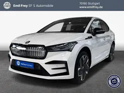 Weiß Neu 2024 Skoda Enyaq iV RS SUV | 48.990 € (Etwas zu teuer)