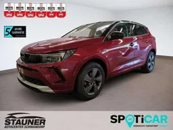 Rubin rot/dach schwarz Gebraucht 2024 Opel Grandland X Elegance SUV | 21.980 € (Guter Preis)