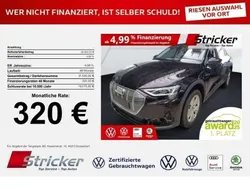 Schwarz Gebraucht 2021 Audi e-tron SUV | 26.949 € (Superpreis)