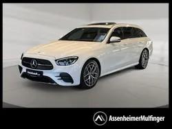 Weiß Gebraucht 2022 Mercedes E220 AMG Limousine | 39.839 € (Fairer Preis)