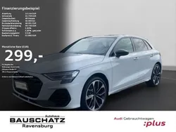 Gletscherweiss (weiss) Gebraucht 2024 Audi S3 Ambiente Limousine | 53.890 € (Teuer)