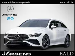 Weiss unilack polarweiss Gebraucht 2025 Mercedes CLA200 Shooting Brake AMG Kombi | 40.940 €