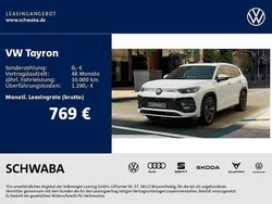 Weiß Neu 2025 VW Tayron R-line SUV | 68.390 € (Teuer)