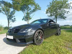 Schwarz Gebraucht 2004 Mercedes SLK350 Cabrio | 6.900 € (Superpreis)