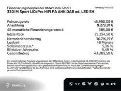 Tansanitblau ii (blau) Gebraucht 2024 BMW 330 M Sport Limousine | 45.990 € (Fairer Preis)