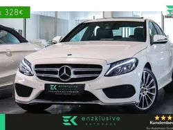 Diamantweiss metalliclack Gebraucht 2018 Mercedes C400 AMG Limousine | 34.200 € (Etwas zu teuer)