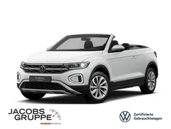 Weiß Gebraucht 2024 VW T-Roc Cabriolet Style Cabrio | 27.770 € (Guter Preis)