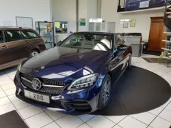 Blau Gebraucht 2020 Mercedes C200 AMG Cabrio | 36.900 € (Fairer Preis)