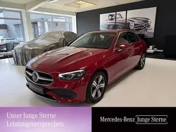 Rot manufaktur lack manufaktur patagonienrot bright Gebraucht 2024 Mercedes C180 Avantgarde Limousine | 34.945 € (Superpreis)