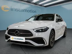 Weiß Gebraucht 2023 Mercedes C300e Limousine | 53.199 €