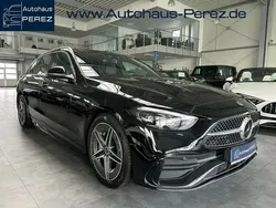 Schwarz Gebraucht 2023 Mercedes C300 AMG Kombi | 47.749 € (Teuer)