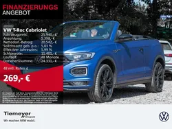 Blau Gebraucht 2021 VW T-Roc Cabriolet R-line Edition Cabrio | 25.940 € (Guter Preis)