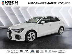 Ibisweiß Gebraucht 2024 Audi A3 Sportback S-Line Limousine | 27.490 € (Guter Preis)