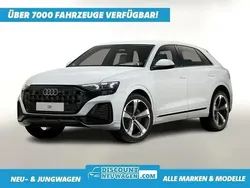 Gletscherweiß metallic Neu 2025 Audi Q8 S-Line SUV | 85.826 € (Superpreis)