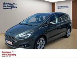 Metallic) (gruen Gebraucht 2019 Ford S-MAX Titanium Van / Kleinbus | 17.990 € (Fairer Preis)