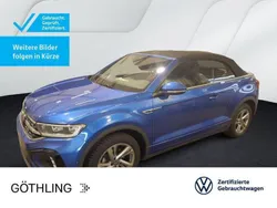 Blau Gebraucht 2024 VW T-Roc Cabriolet R-line Cabrio | 31.930 € (Guter Preis)