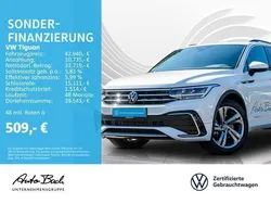 Weiß (oryxweiß perlmutteffekt) Gebraucht 2024 VW Tiguan R-line SUV | 42.240 € (Fairer Preis)