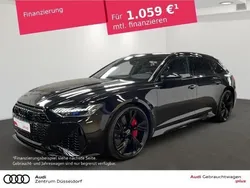 Mythosschwarz metallic Gebraucht 2023 Audi RS6 Ambiente Kombi | 105.900 €