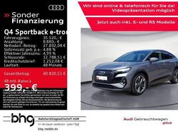 Grau Gebraucht 2023 Audi Q4 Sportback e-tron Comfort SUV | 35.520 € (Etwas zu teuer)