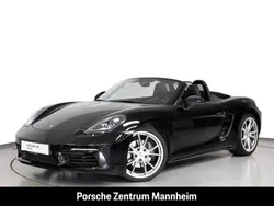 Tiefschwarzmetallic Gebraucht 2016 Porsche 718 Boxster Cabrio | 56.900 € (Teuer)