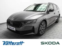 Graphite grau metallic Gebraucht 2024 Skoda Octavia SportLine Kombi | 37.950 € (Etwas zu teuer)