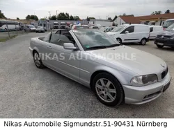 Silber metallic Gebraucht 2003 BMW 320 Cabriolet Sport Line Cabrio | 7.500 € (Superpreis)