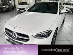Unilack polarweiß Gebraucht 2024 Mercedes C180 Avantgarde Limousine | 39.750 € (Fairer Preis)
