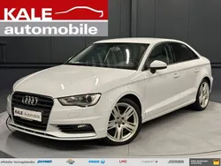 Weiß metallic (gletscherweiß metallic) Gebraucht 2015 Audi A3 Ambition Limousine | 14.970 € (Etwas zu teuer)