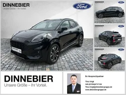Schwarz (metallic) Gebraucht 2022 Ford Puma ST-Line X SUV | 19.990 € (Fairer Preis)