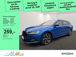 Blau Gebraucht 2022 Skoda Octavia SportLine Kombi | 30.590 € (Guter Preis)