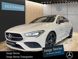 Weiß Gebraucht 2021 Mercedes CLA200 AMG Limousine | 25.488 € (Fairer Preis)