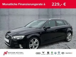 Brillantschwarz Gebraucht 2018 Audi A3 S-Line Limousine | 17.730 € (Guter Preis)
