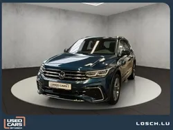 Blau Gebraucht 2021 VW Tiguan R-line Plus SUV | 35.990 € (Etwas zu teuer)