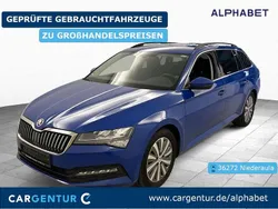 Energy blau uni Gebraucht 2021 Skoda Superb Ambition Kombi | 19.607 € (Etwas zu teuer)