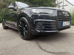 Schwarz Gebraucht 2017 Audi SQ7 Ambiente SUV | 37.490 € (Etwas zu teuer)