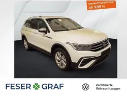 Pure white Gebraucht 2024 VW Tiguan Allspace Life SUV | 34.880 € (Superpreis)