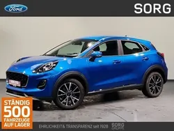 Blau, desert island blue metallic Gebraucht 2024 Ford Puma Titanium SUV | 20.490 € (Guter Preis)